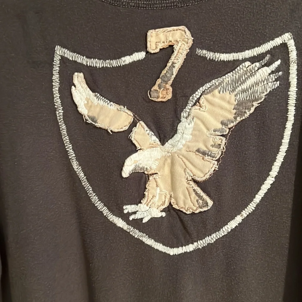 American Eagle Men’s Short Sleeve Graphic Tee in Brown Sz M - Picture 3 of 11